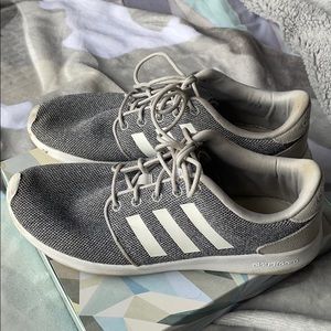 Adidas Grey Running Shoes